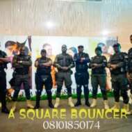A SQUARE EVENT BOUNCER AND SECURITY