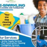 Esparkling cleaning and fumigation