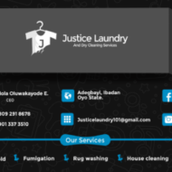Justice ⚖ Laundry 🧺 and Dry Cleaning 👔 Services 🌹