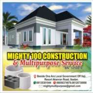 Mighty100 construction and multipurpose service