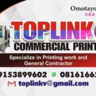 Toplink commercial printing services