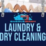 Bubble Wash Laundry/ Dry cleaning and Hair stylist services