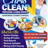 ChrisCleans professional cleaning services