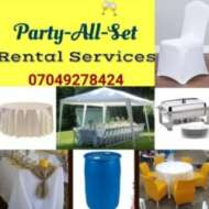 Party All Set Rental services